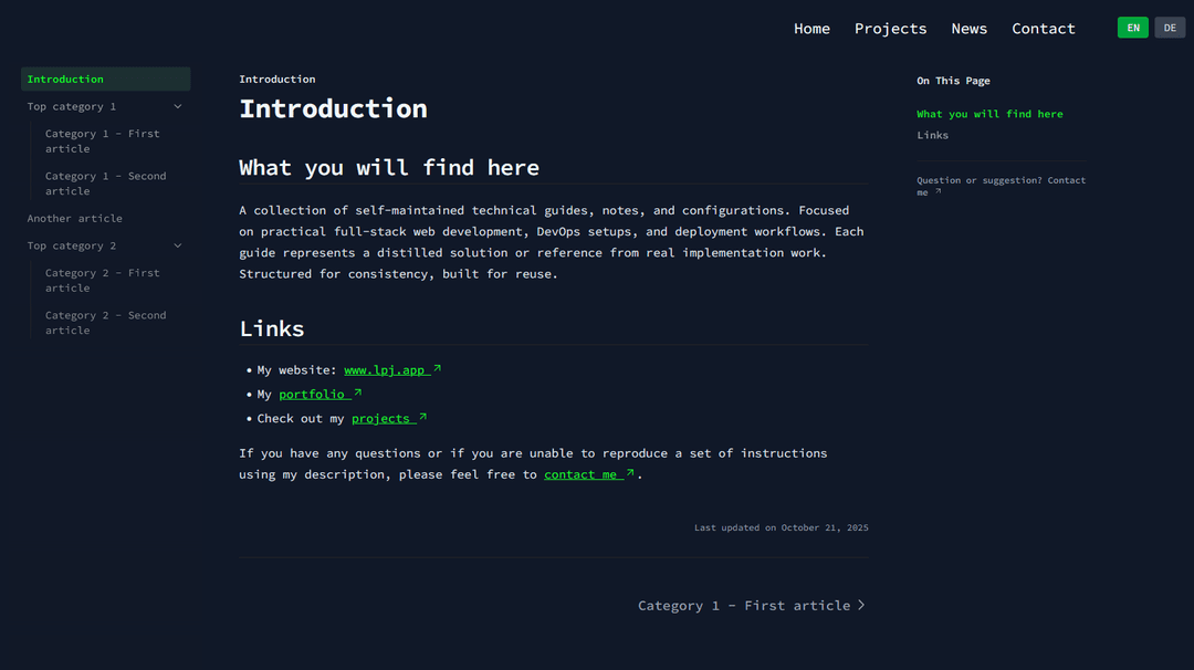 Nextra Docs Template